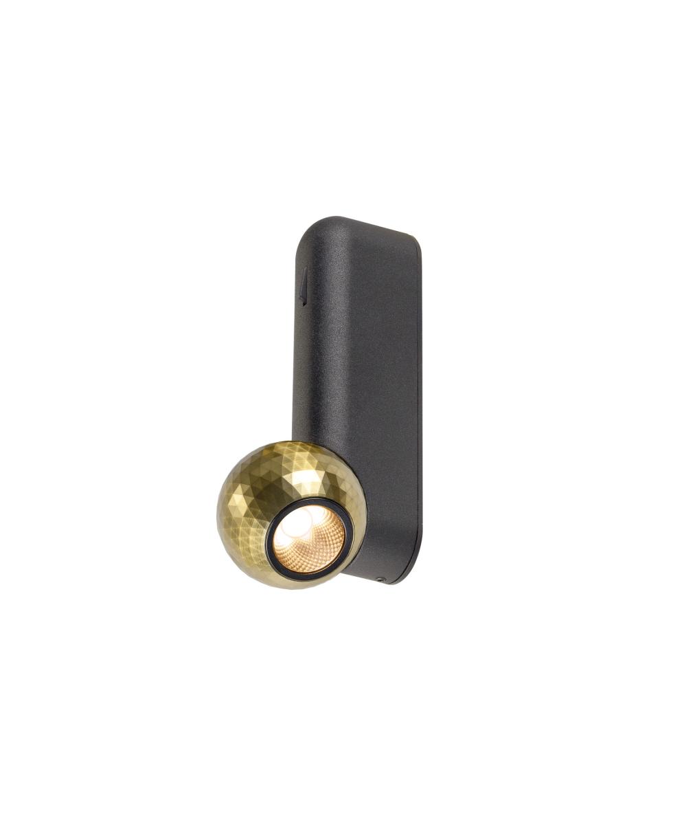 Plafonnier Et Applique Dysko Switch Phase 2700k 67 W 36c Noir / Or - Slv - 1010312