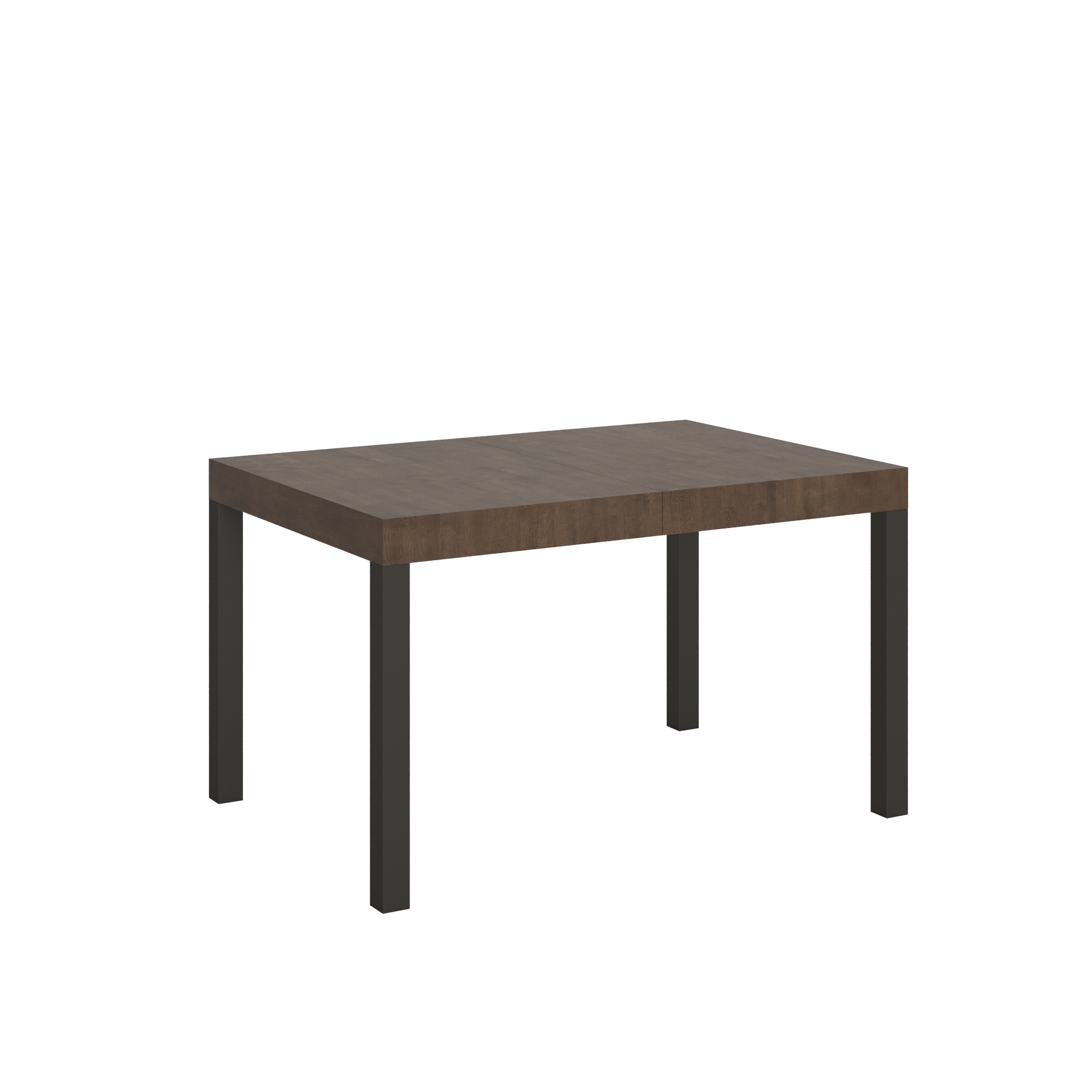 Table Extensible 90x120/224 Cm Everyday Noyer Structure Anthracite