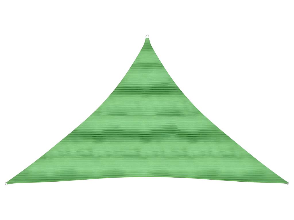 Voile Toile D'ombrage Parasol 160 G/m² Pehd 5 X 5 X 6 M Vert Clair 02_0009397