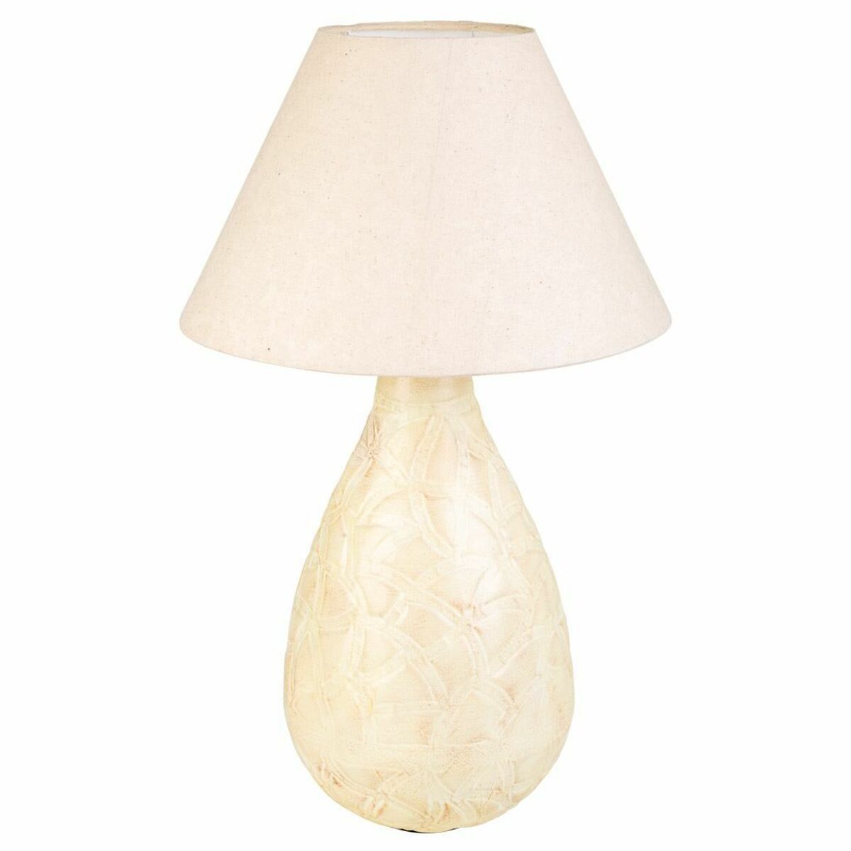 Lampe De Bureau Alexandra House Living Crème Fer 33 X 60 X 33 Cm