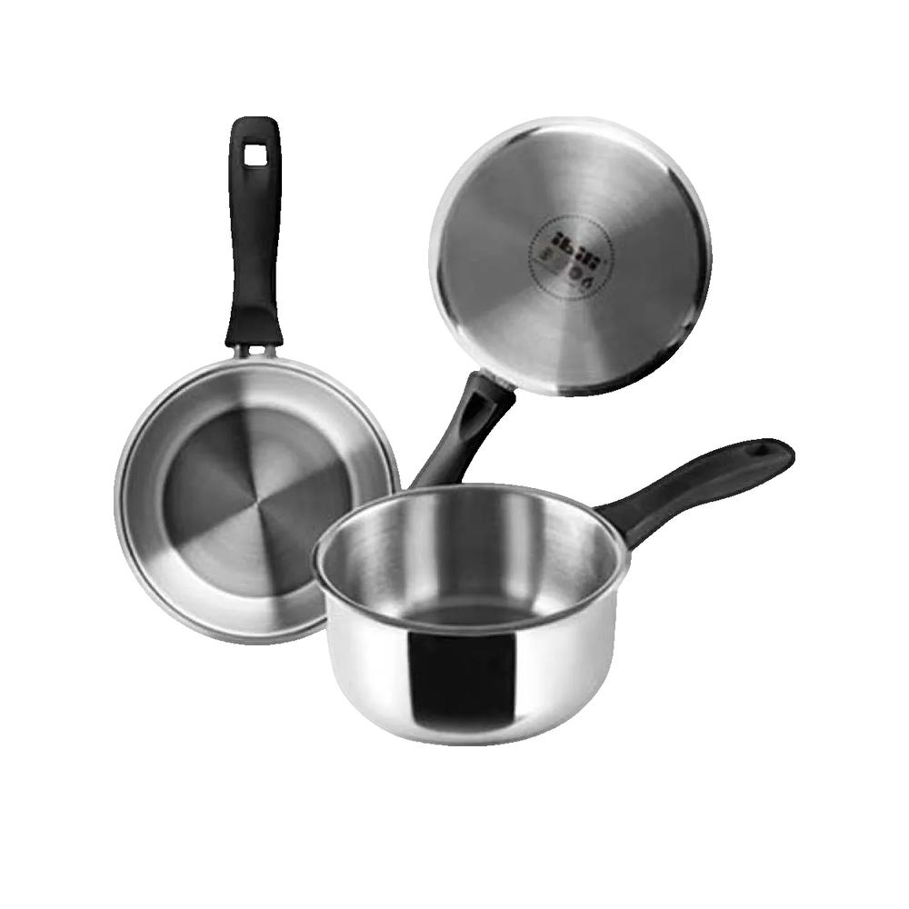 Casserole Ibili Induction 20 Cm Inox Ergonomique Et Compatible Induction