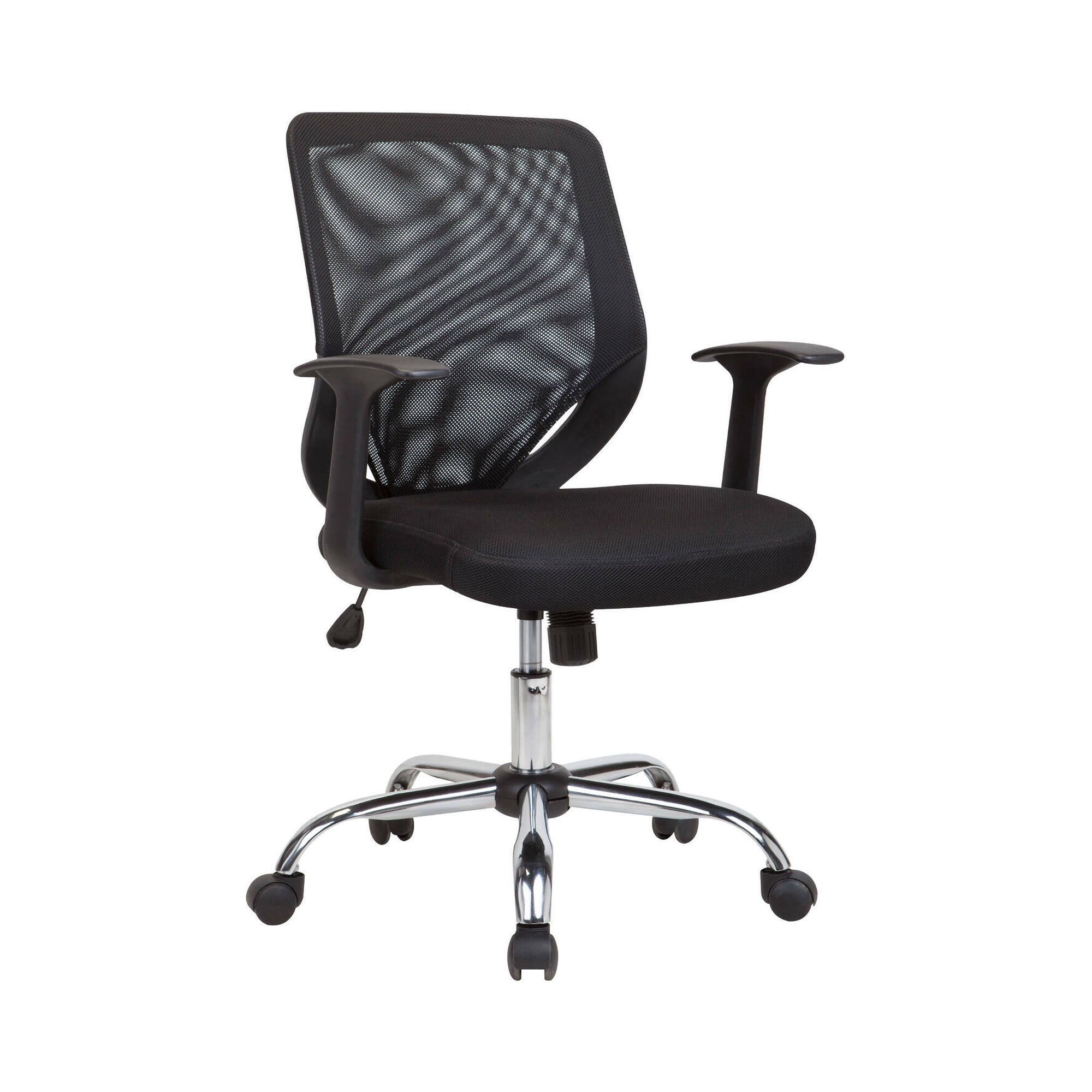 Chaise De Bureau,noir,60x54h98 Cm