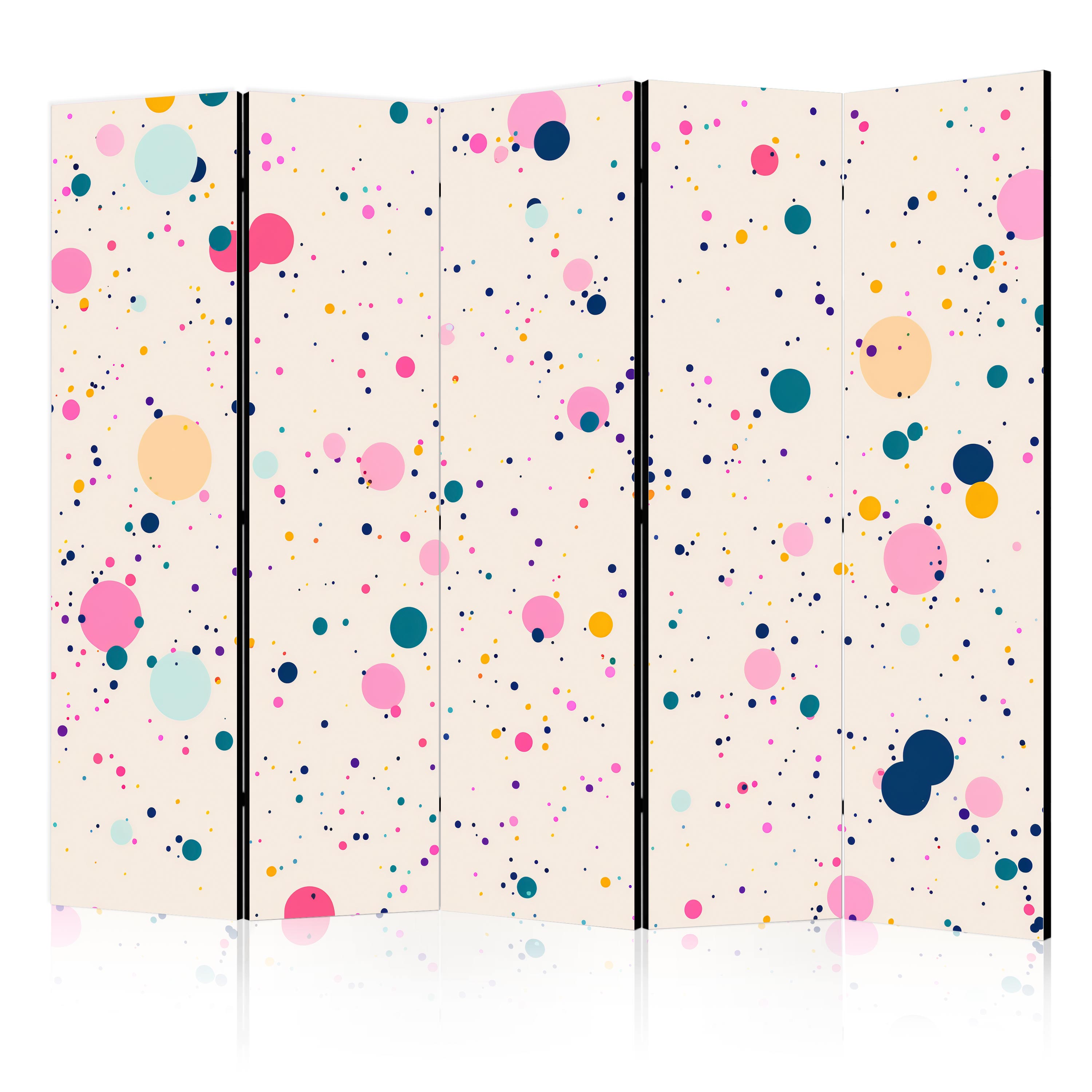 Paravent -motif Joyeuxrose Clair 225x172