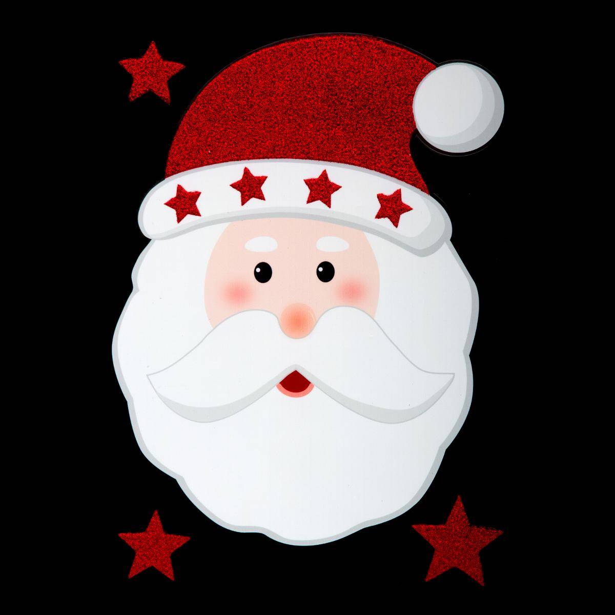 Sticker Père Noel/bonhomme De Neige - Feeric Lights & Christmas
