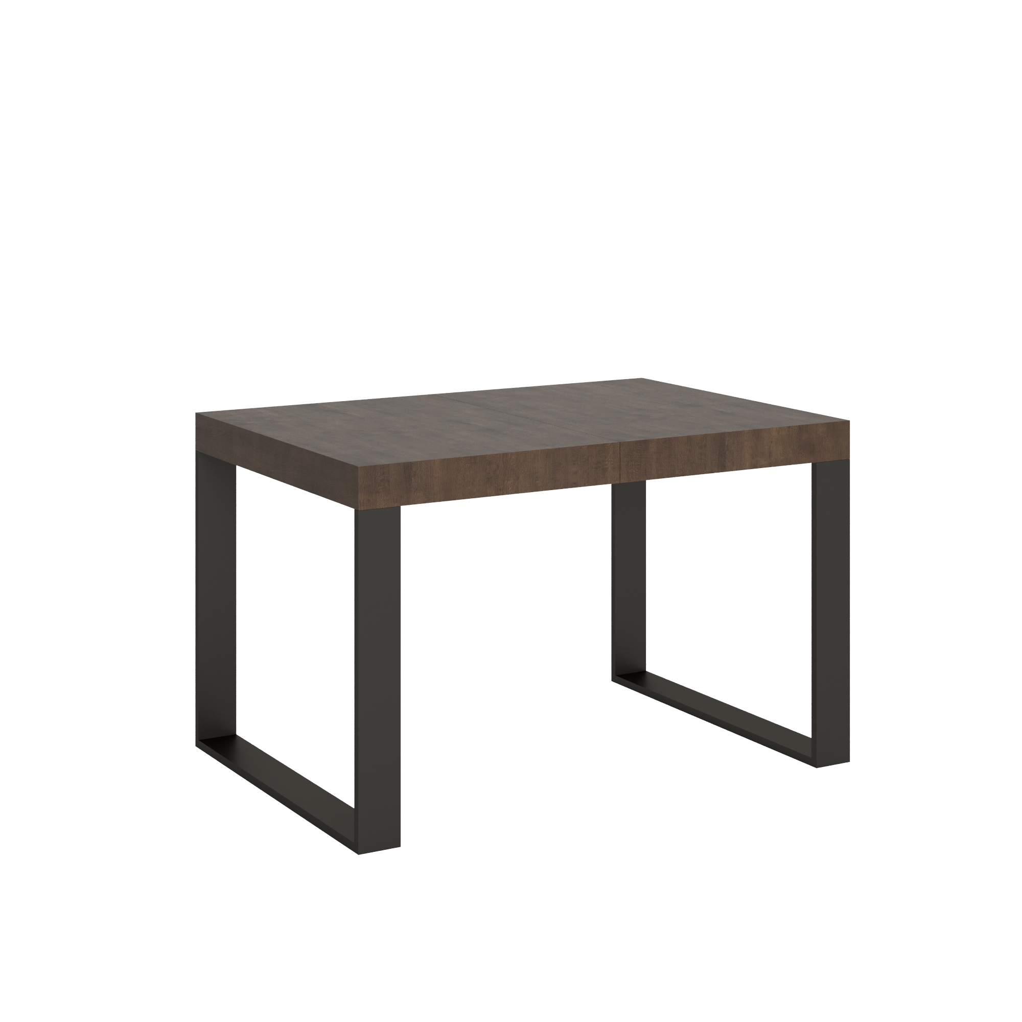 Table Extensible 90x120/224 Cm Tecno Noce Structure Anthracite