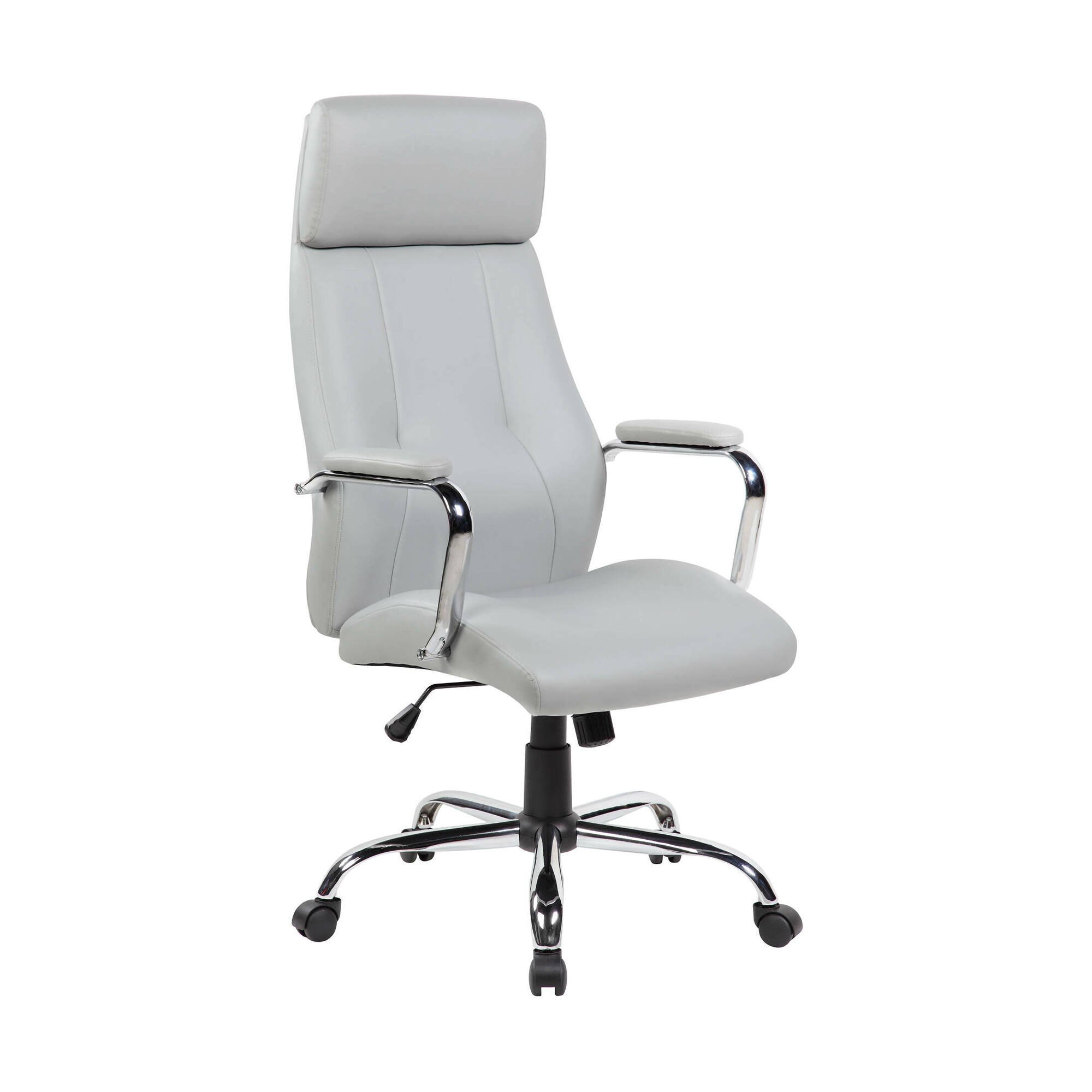 Chaise De Bureau,gris,66x62h131 Cm
