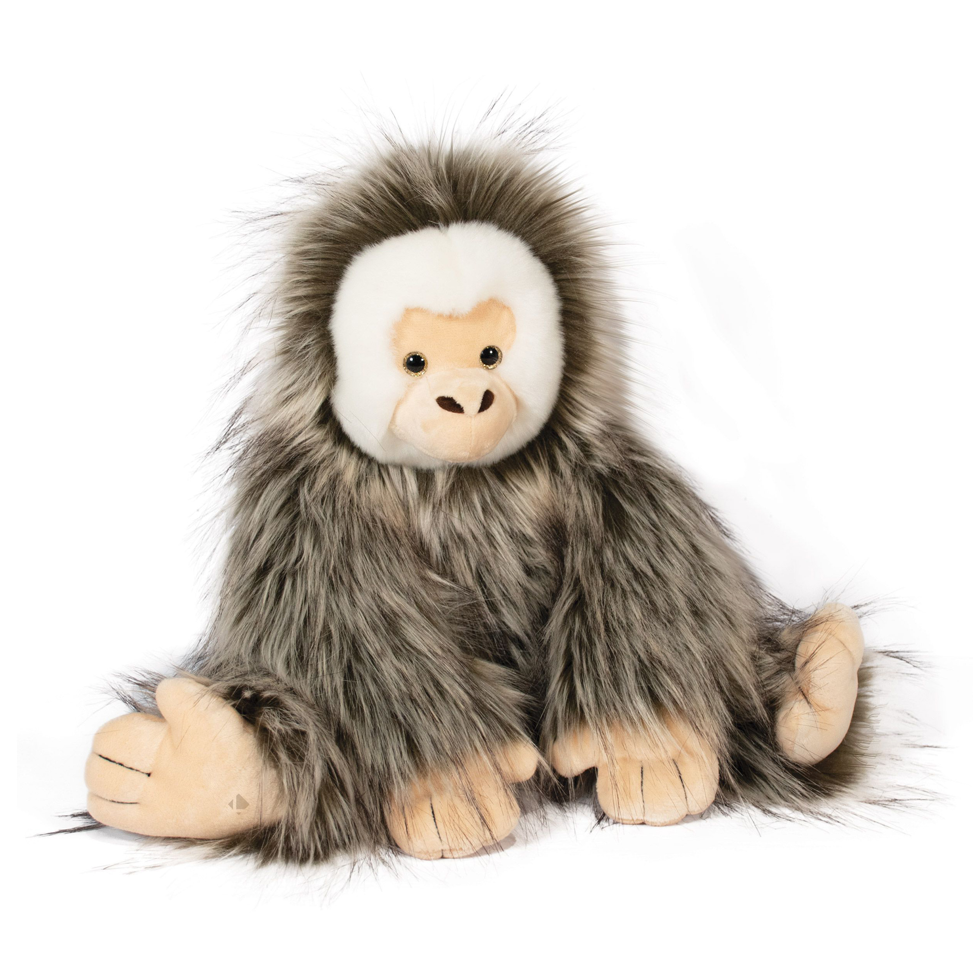 Peluche Singe Capucin 45 Cm Polyester Dans La Foret Tropicale Marron