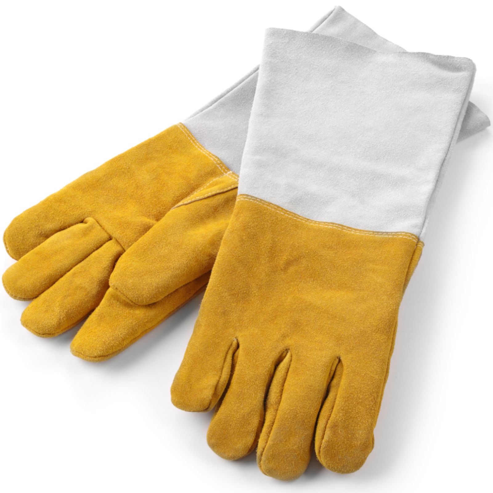 Gants De Cuisine En Cuir De Protection Thermique - Hendi 556689