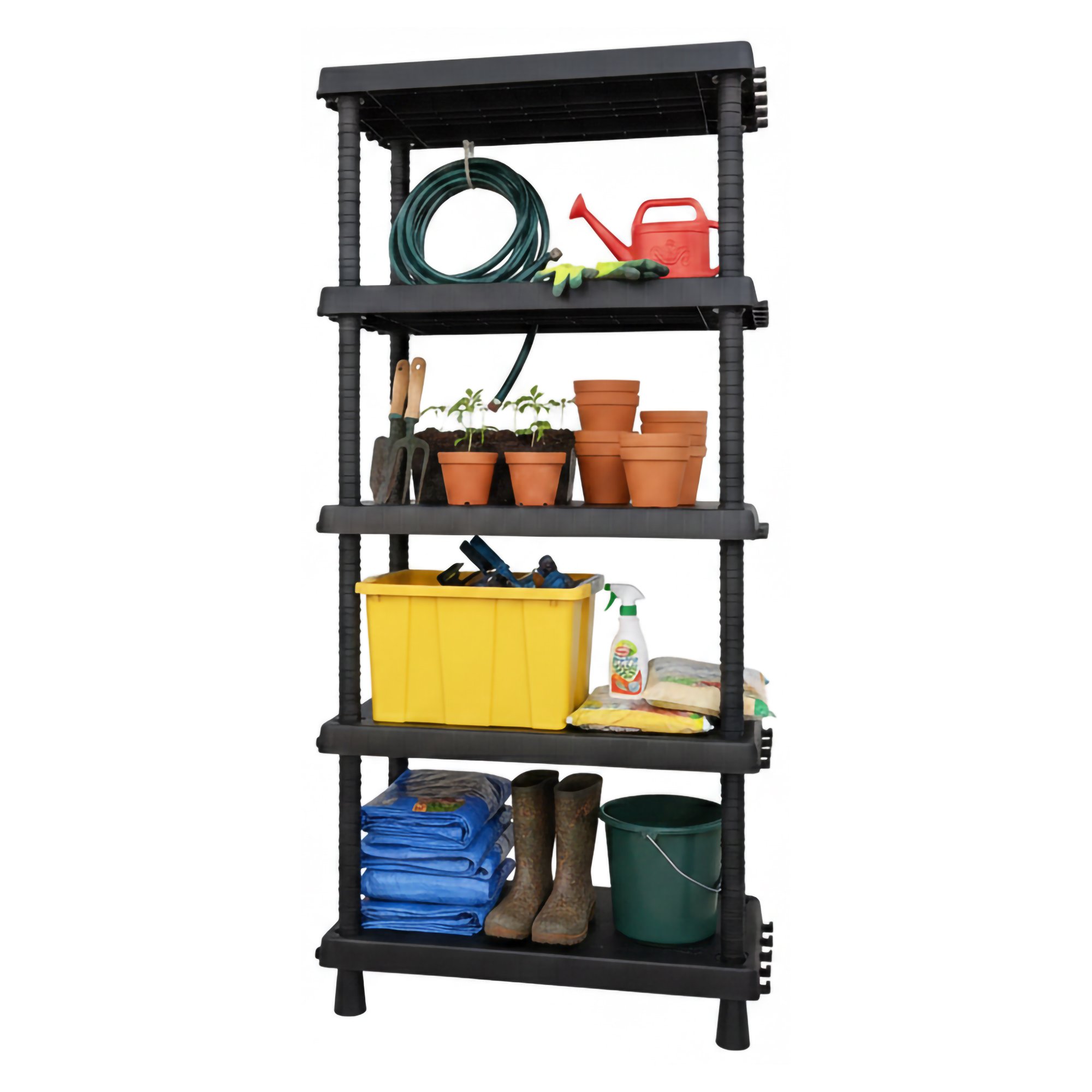 Armoire Extérieure,en Pvc,anthracite,72x35h164.5 Cm