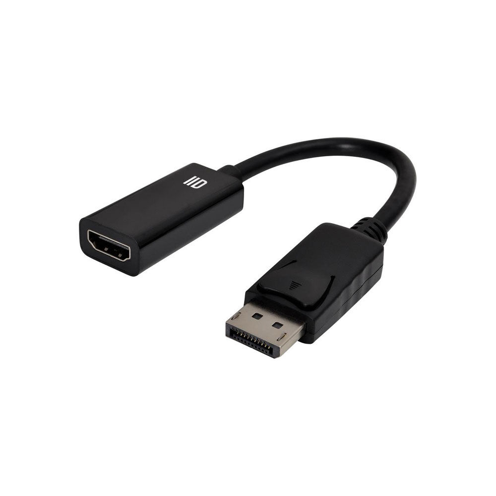 Displayport Vers Hdmi Compatible 1080p 60hz 10 Cm Format Adaptateur