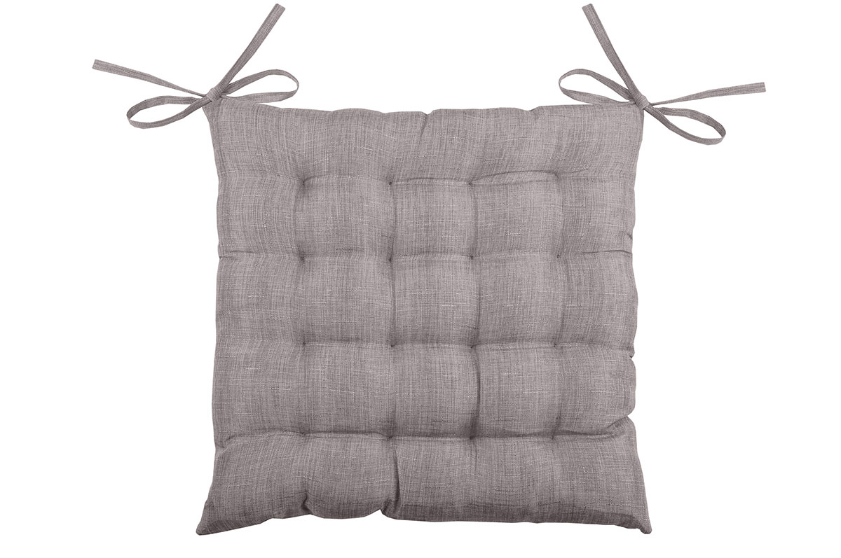 Galette De Chaise Unie En 16 Points