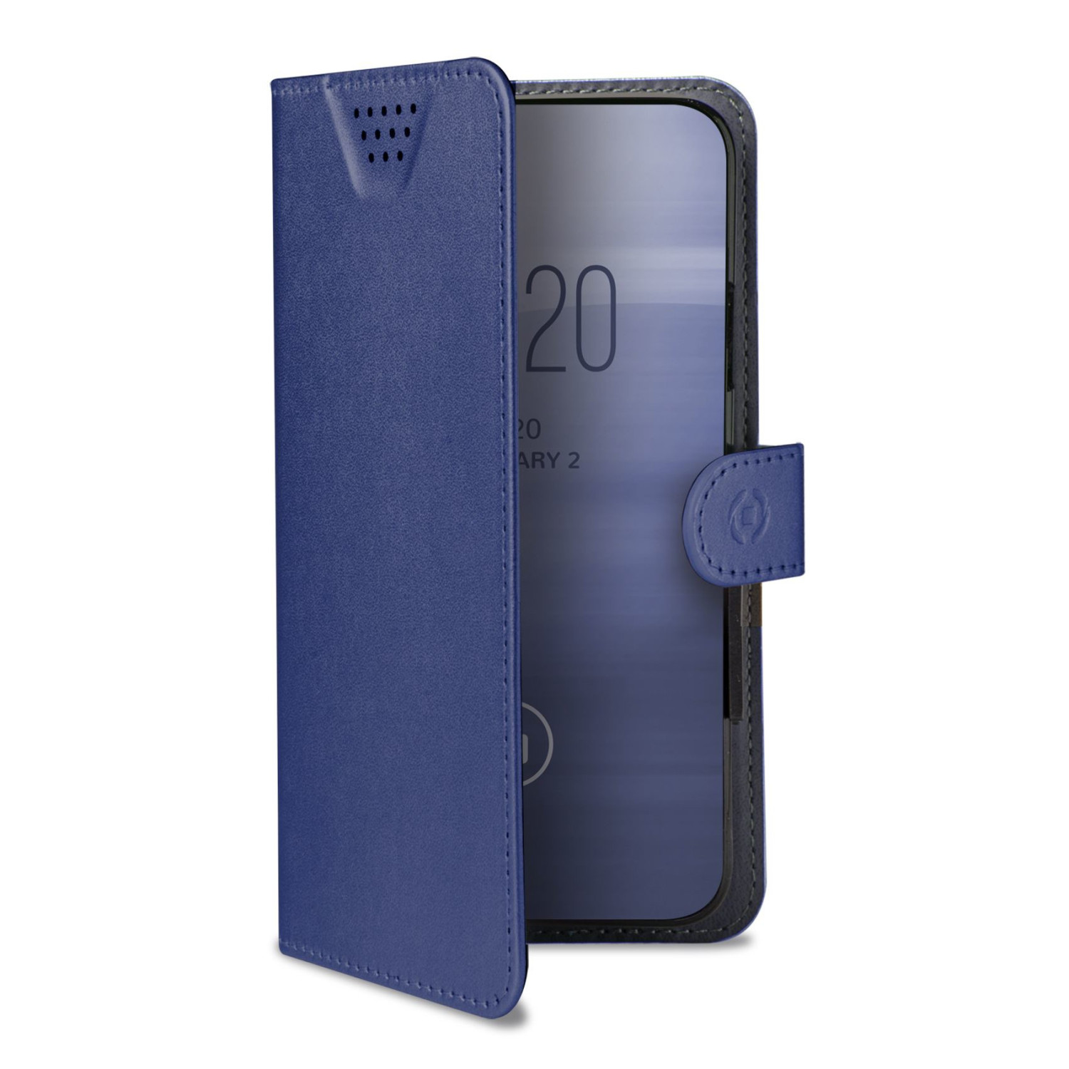 Celly Wally One Xxxl Custodia Per Cellulare 15,2 Cm (6") Custodia Flip A Libro Blu