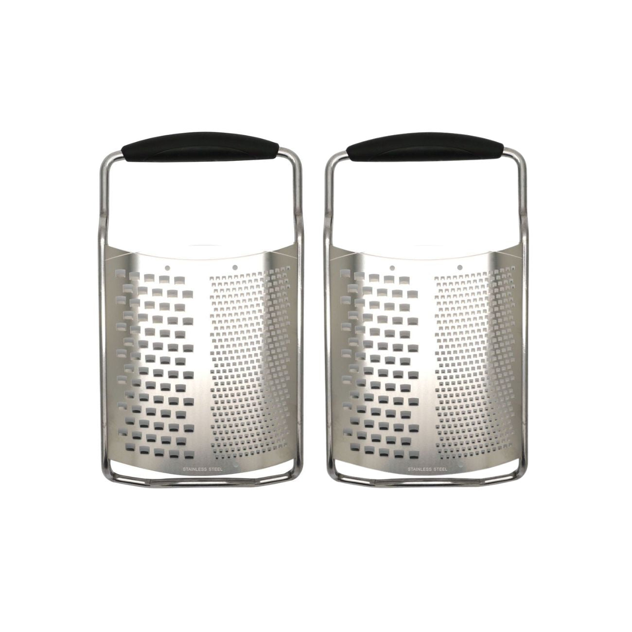 Set De 2 Râpes À Fromage En Inox Multifonctions