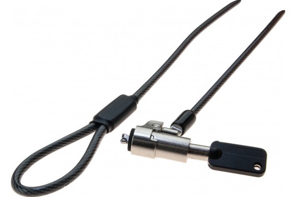 Antivol à clé pour ordinateur portable Dell avec encoche Wedge (2 mètres)