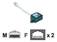 MCL Dedoubleur Ethernet RJ45