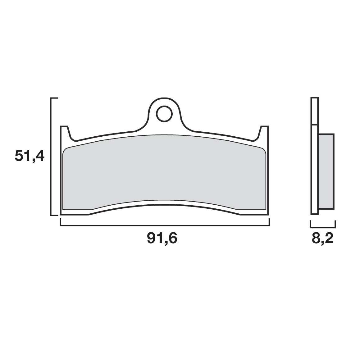 Plaquette de frein Brembo Sinter Evolution SC KAWA ZX-7RR