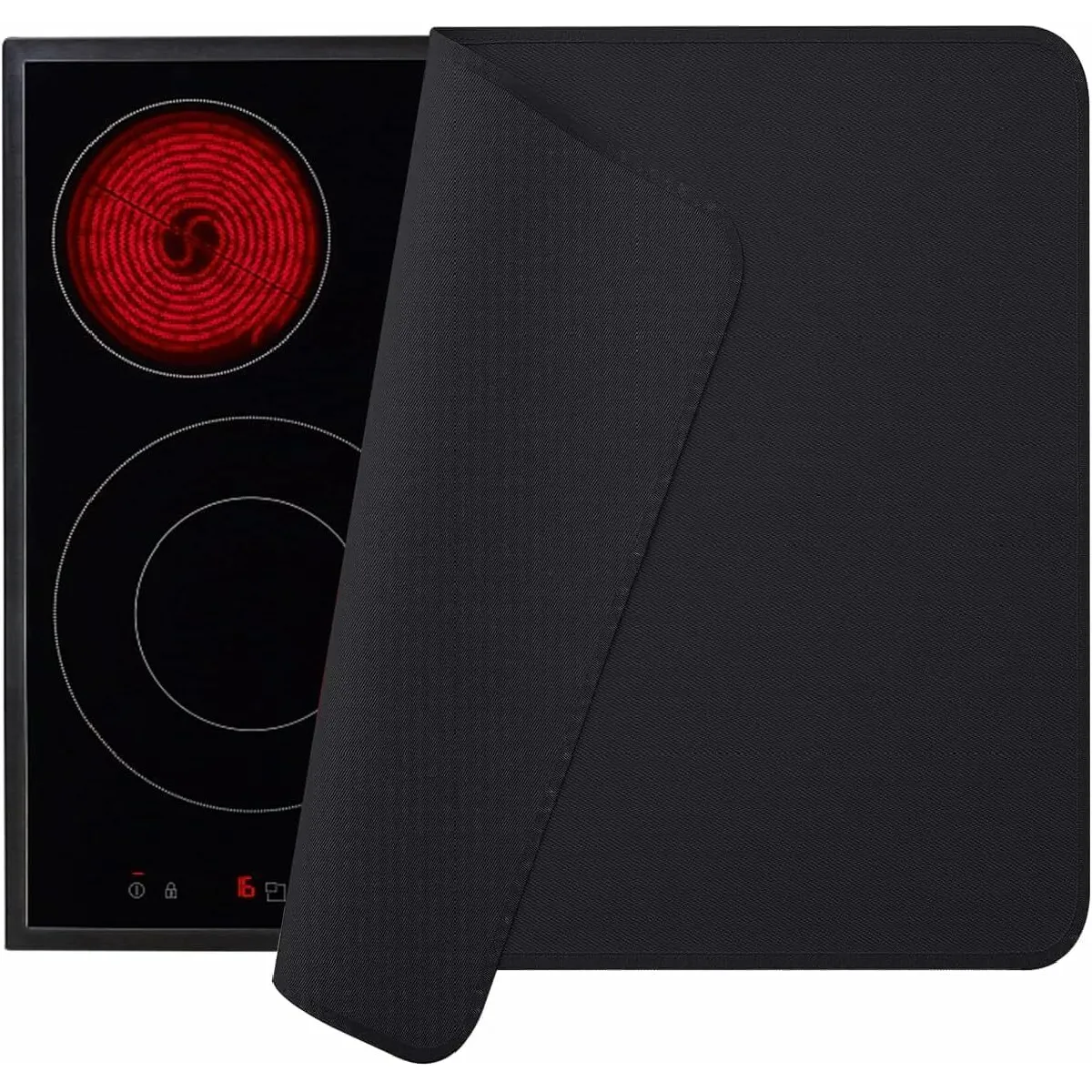 Plaque de Cuisson Magnétique 61 x 53cm noir