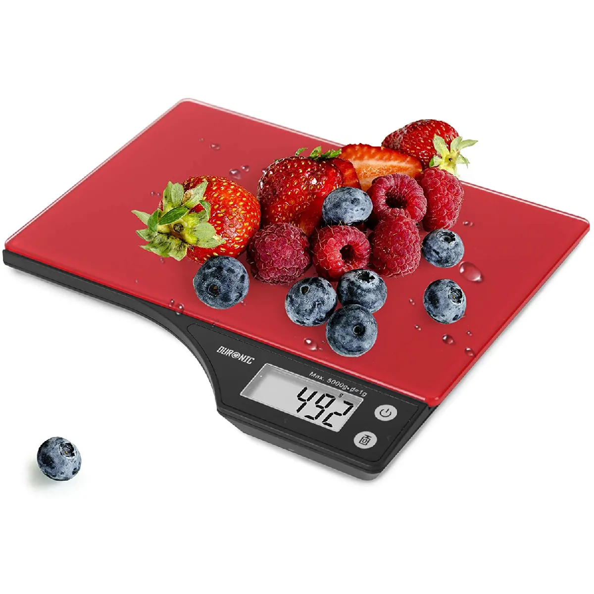Balance De Cuisine Capacité De 5kg Affichage Numérique Fonction D'ajout De Poids Précision À 1g Duronic Ks350