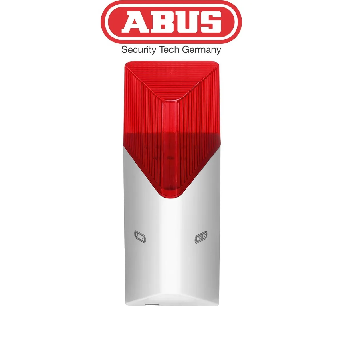 Sirene - ABUS - FUSG35000A - Sirene 100dB, LED clignotante - Installation sans fils - Notification batterie faible - Neuf