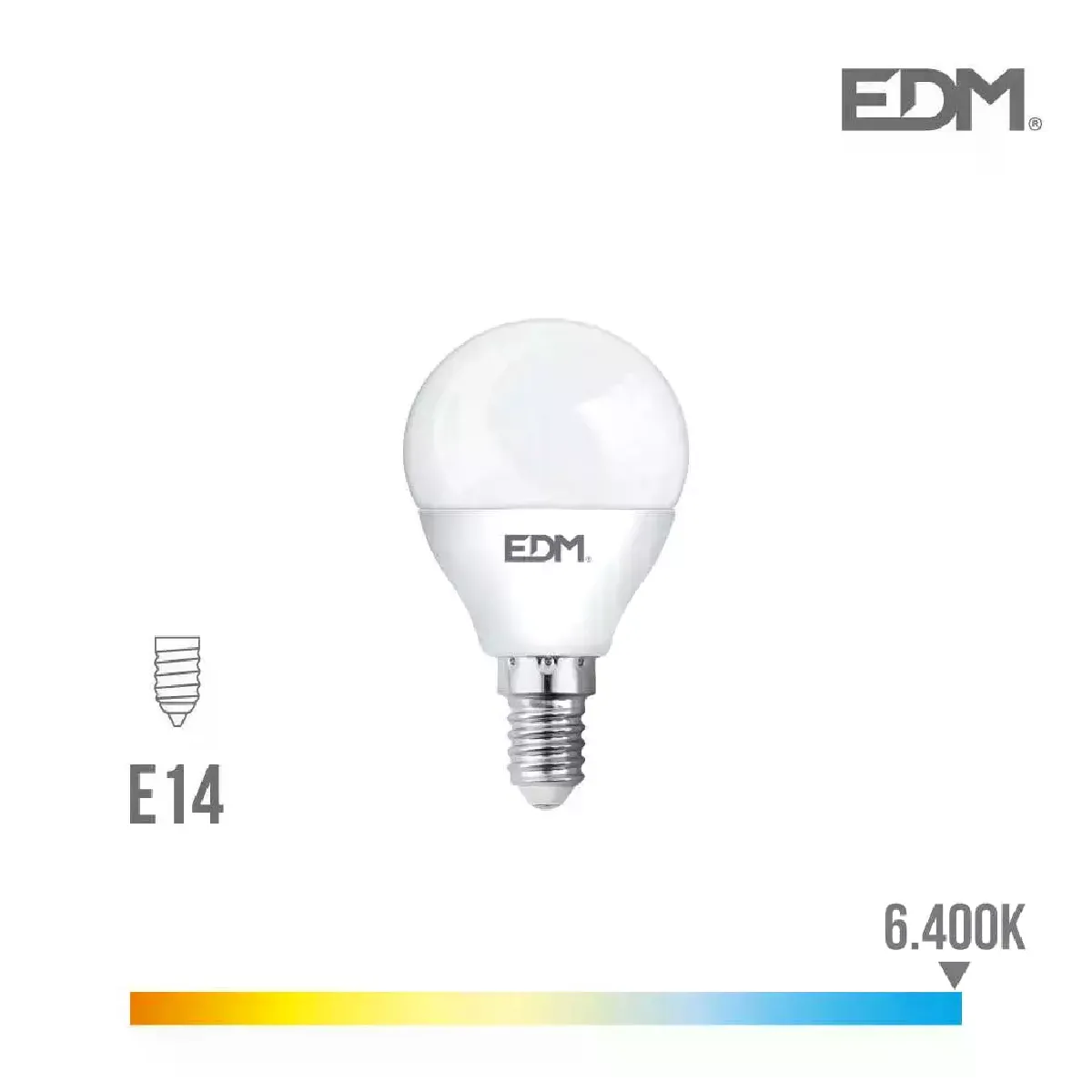 Ampoule LED E14 5W équivalent à 35W - Blanc du Jour 6400K