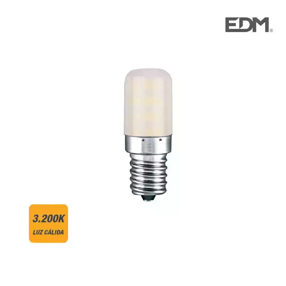 Ampoule LED E14 3W équivalent à 28W - Blanc Chaud 3200K