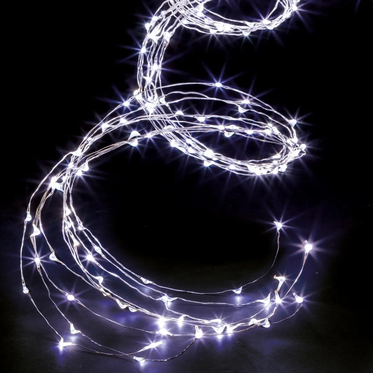 Cascade Lumineuse Copper 600 Led 3 M Pourl L'extérieur Blanc Froid - Feeric Lights & Christmas