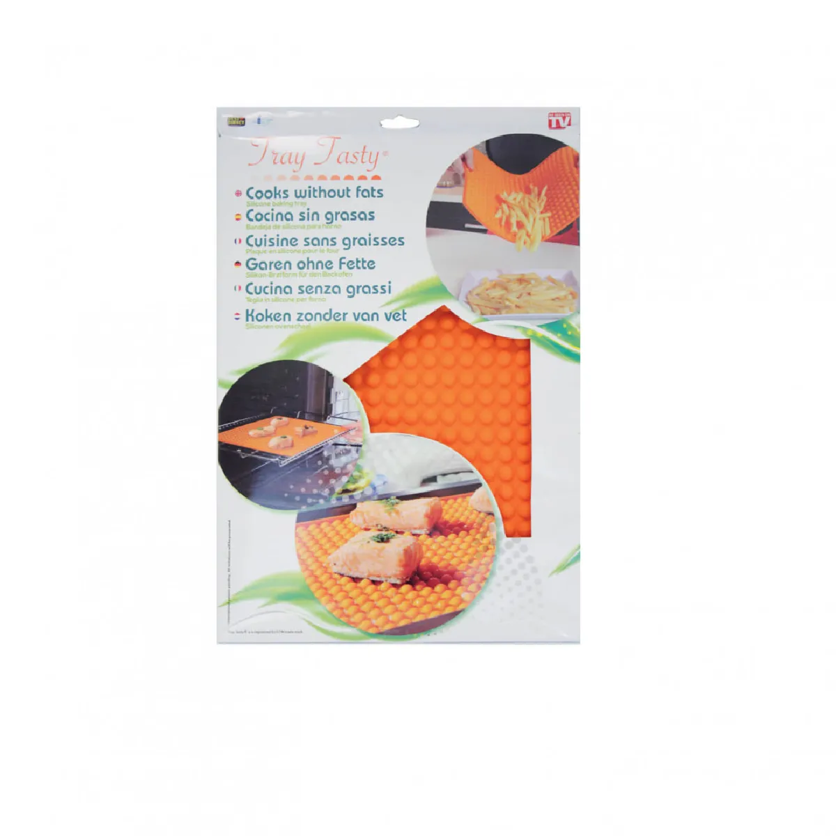 Venteo - Plaque De Cuisson En Silicone - Tray Tasty - Plaque En Silicone Pour Le