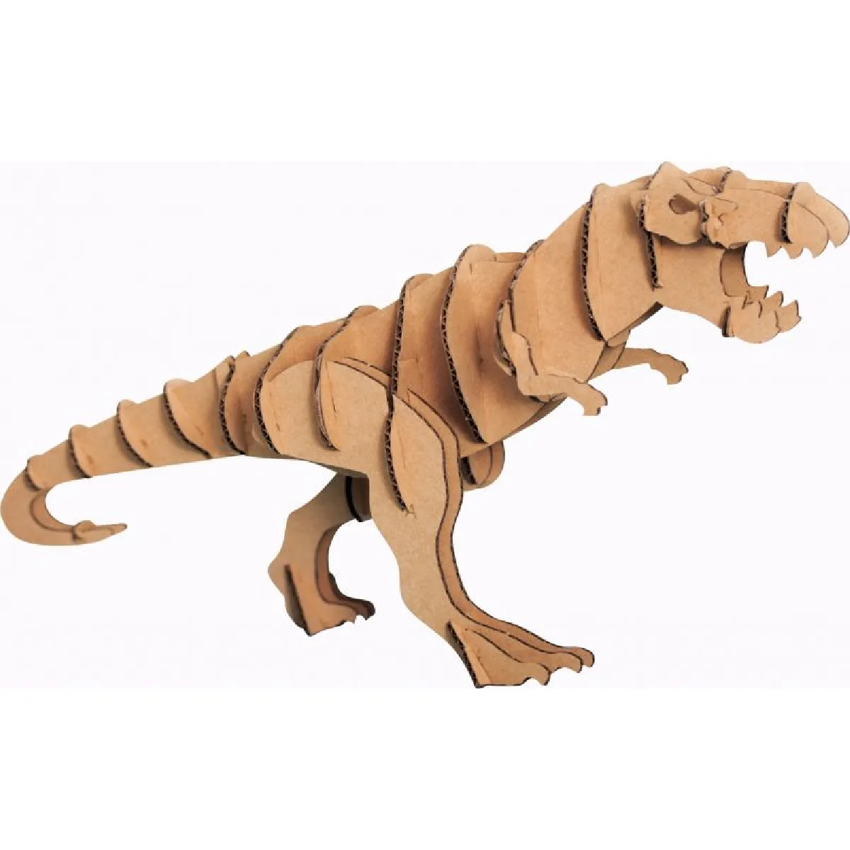 Maquette De Tyrannosaure En Carton 10 X 7 X 2 Cm