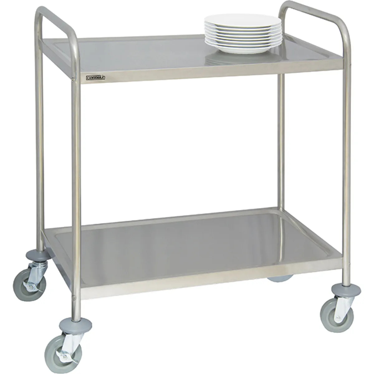 Chariot de service inox 2 plateaux Casselin CCI2