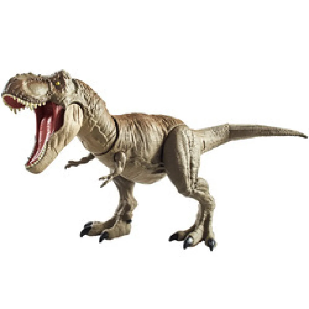 Figurine dinosaure T-rex morsure et combat JURASSIC WORLD