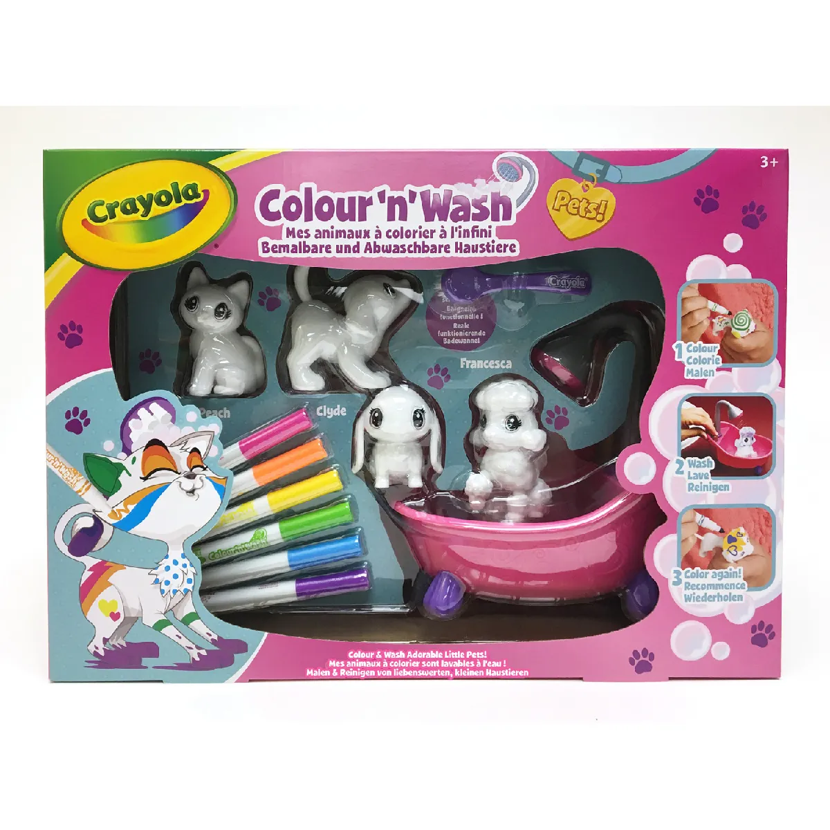 Coffret Washimals CRAYOLA