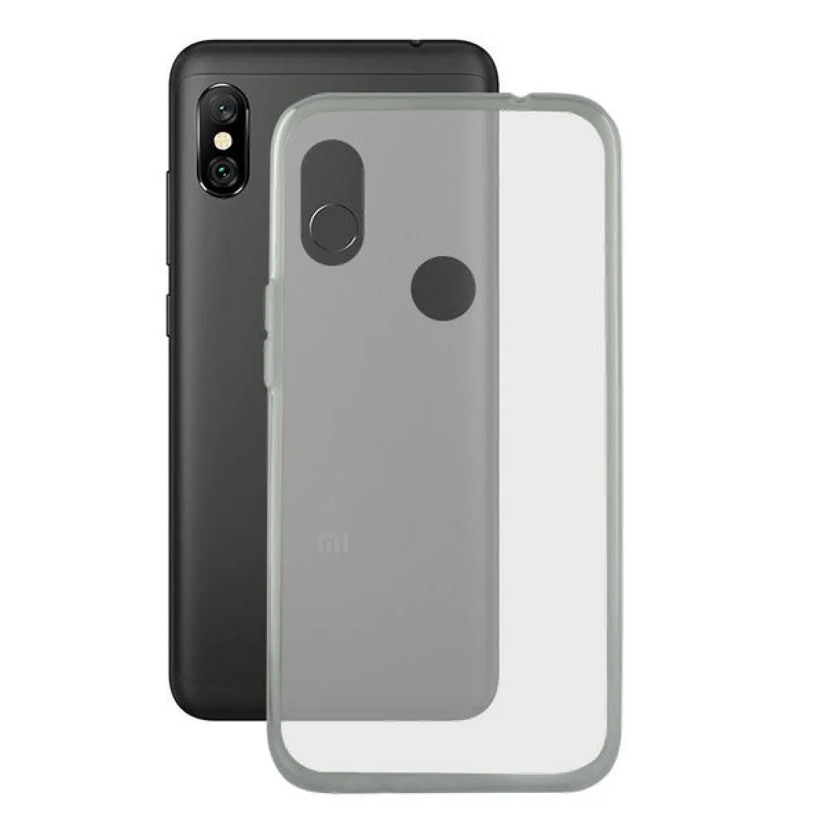 Ksix B9063ftp00 Coque De Protection Pour Téléphones Portables 15,9 Cm (6.26") Housse Transparent
