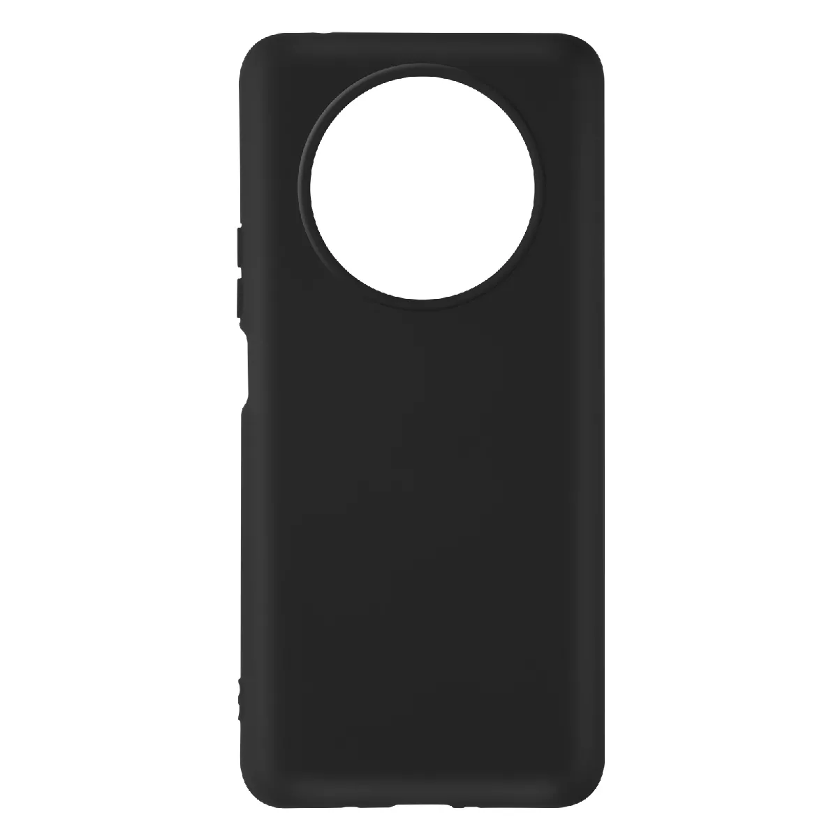 Coque Pour Honor Magic 4 Lite Silicone Semi-rigide Soft-touch Fine Noir