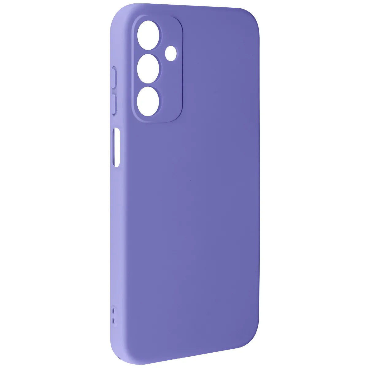 Coque Soft-touch Galaxy A15 5g En Silicone Série Fast Cover Antidérapant Violet
