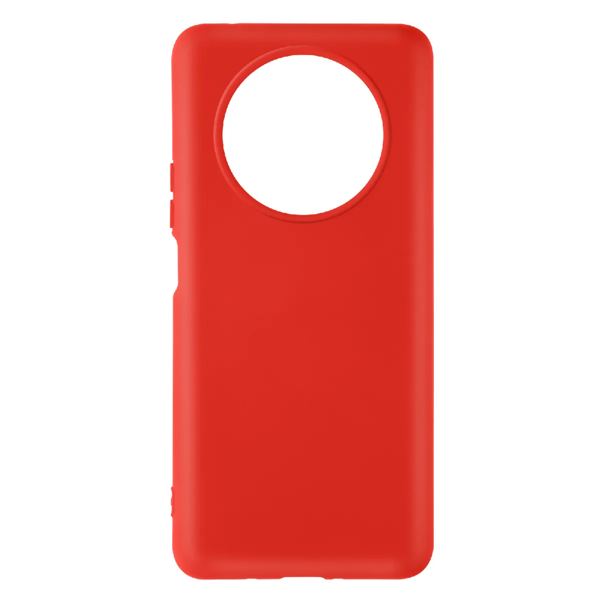 Coque Pour Honor Magic 4 Lite Silicone Semi-rigide Soft-touch Fine Rouge