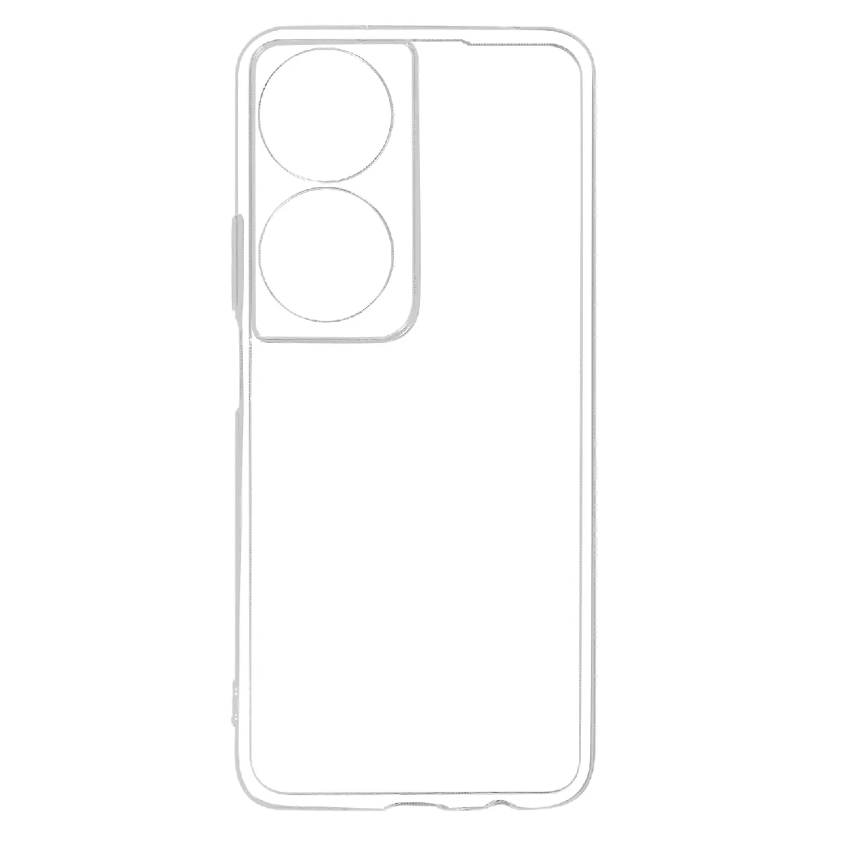 Avizar Coque pour Honor 90 Smart Caméra Protégée Silicone Fin Transparent