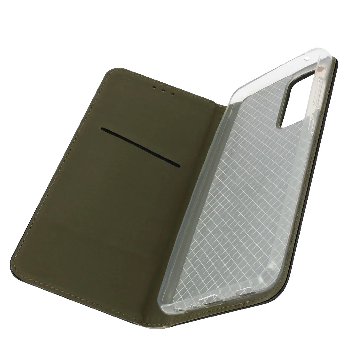 Étui Pour Samsung Galaxy A52 Et A52s Housse Folio Porte-carte Fonction Support Noir