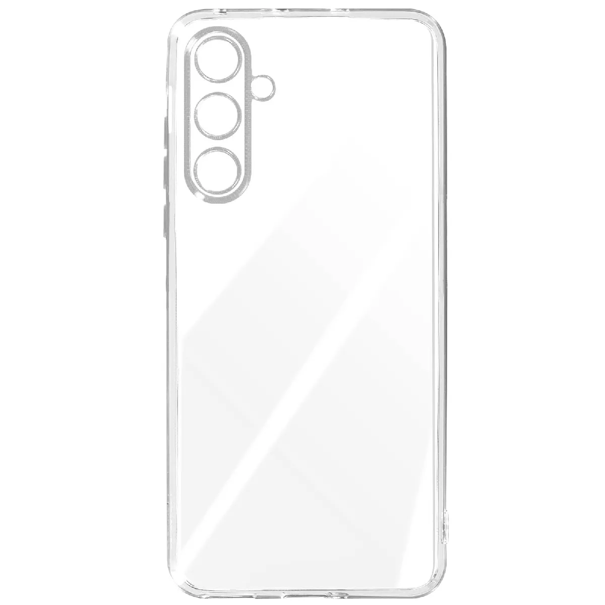 Coque Pour Samsung Galaxy S23 Fe Silicone Souple Fin Protection Caméra Transparent