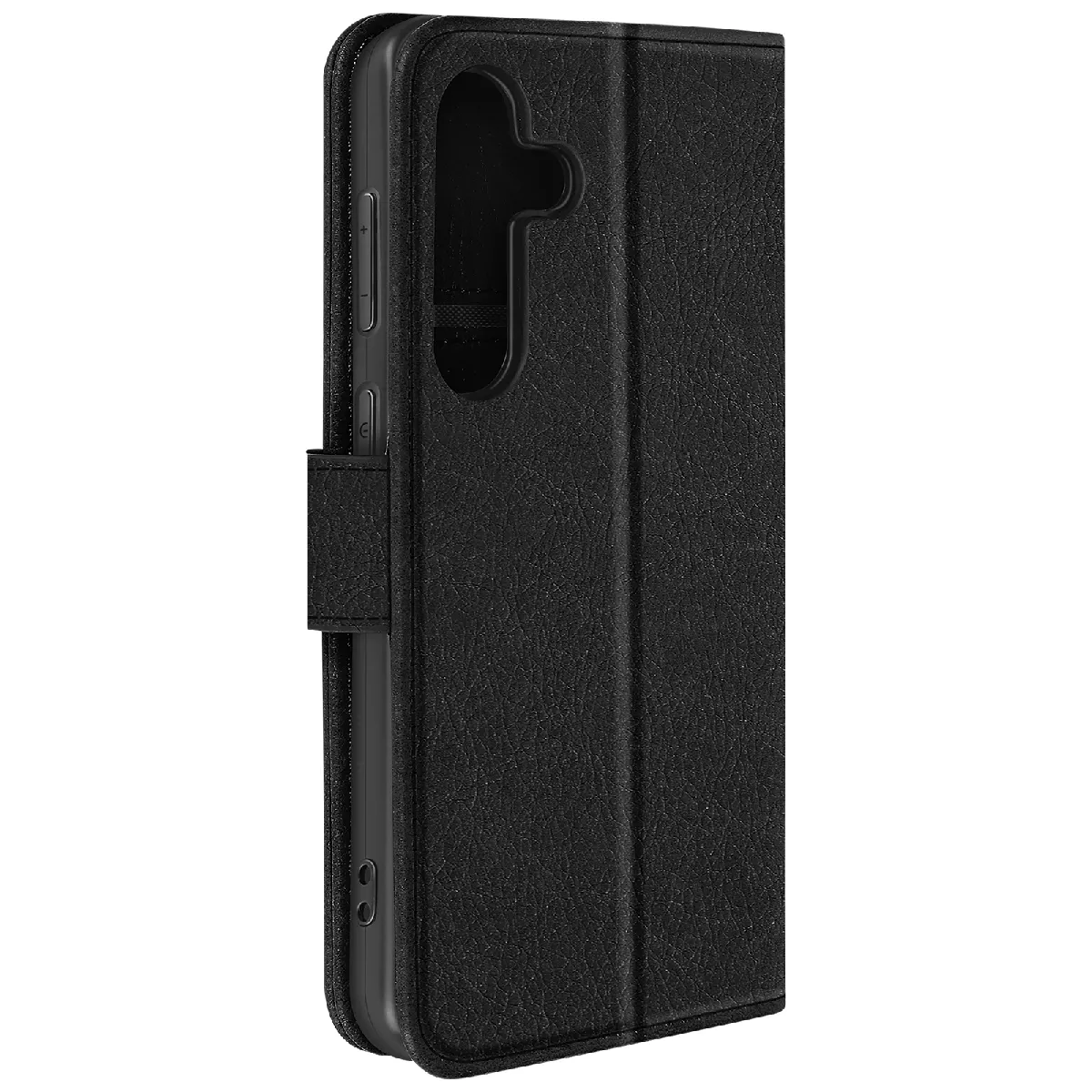 Étui Pour Samsung S24 Plus Et S25 Plus Portefeuille Et Support Vidéo Noir