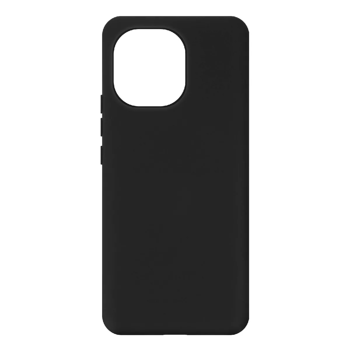 Coque Pour Xiaomi Mi 11 5g Silicone Semi-rigide Finition Soft Touch Fine Noir