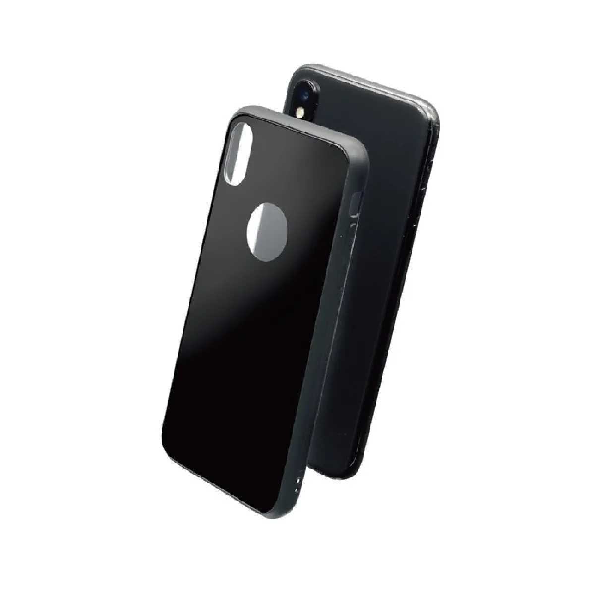 Glasskin Coque Glass Case Noire: Apple Iphone Xs Max - Neuf