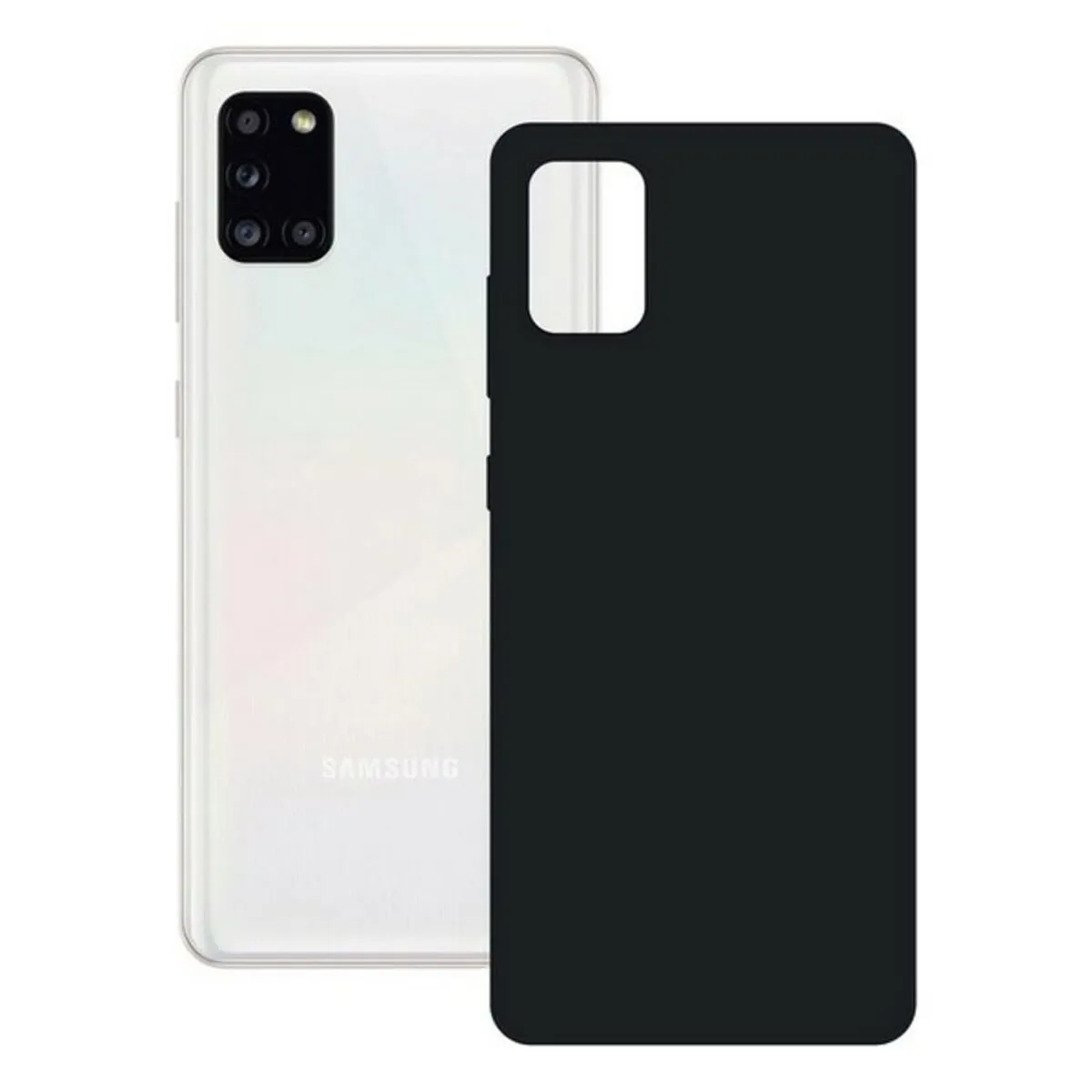 Ksix B8654slk01 Coque De Protection Pour Téléphones Portables Noir