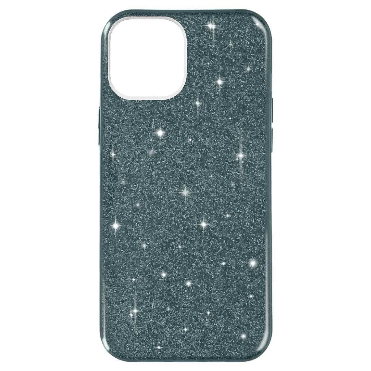Coque pour iPhone 14 Plus Paillette Amovible Silicone Semi-rigide Bleu - Neuf