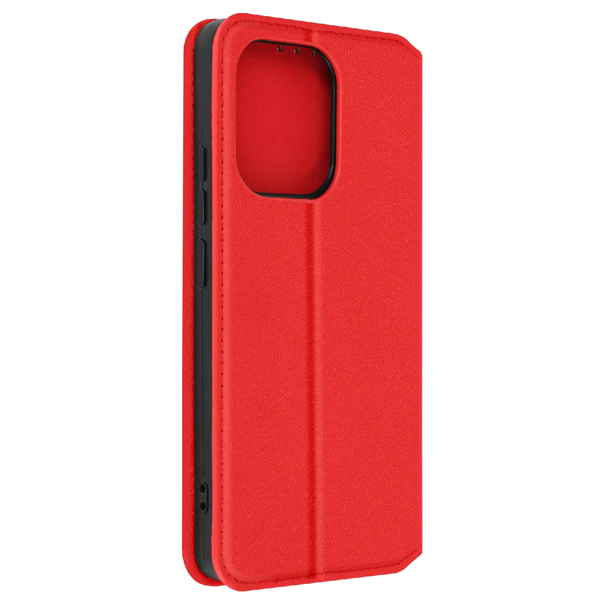 Étui Pour Xiaomi Redmi Note 13 4g Porte-carte Support Vidéo Rouge