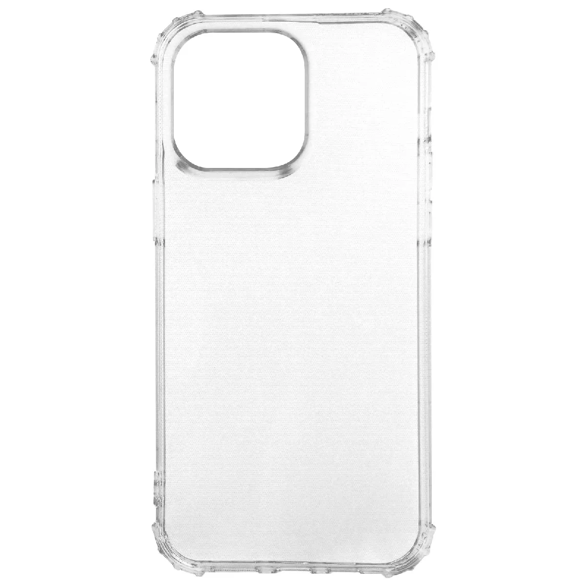 Coque Pour Iphone 13 Pro Silicone Gel Souple Renforcés Antichocs Transparent