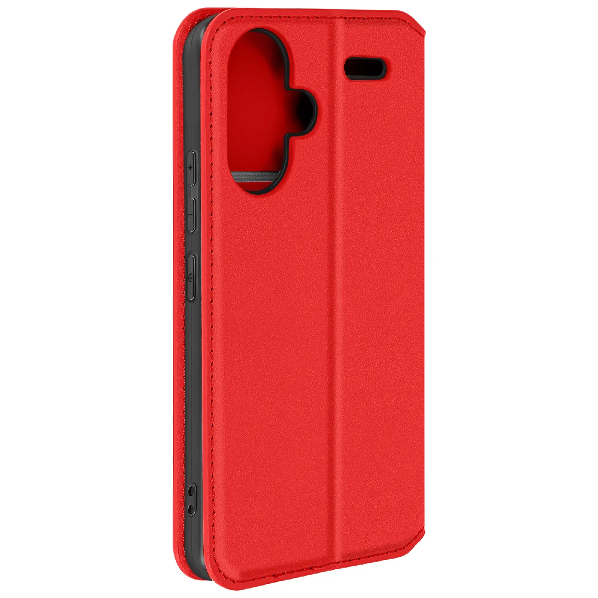Étui Pour Xiaomi Redmi Note 13 Pro Plus Porte-carte Support Vidéo Rouge