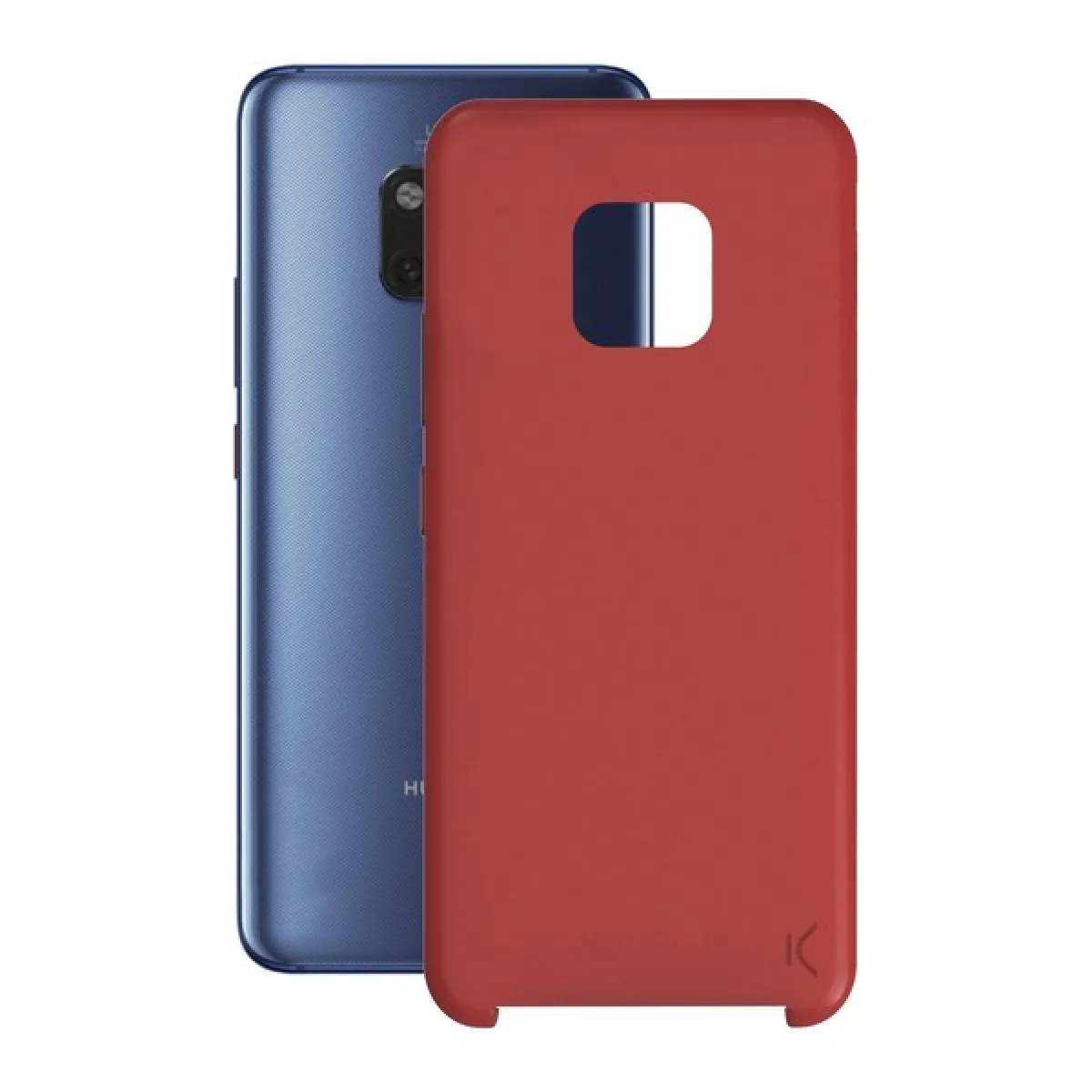 Ksix B0784cor06 Coque De Protection Pour Téléphones Portables Rouge