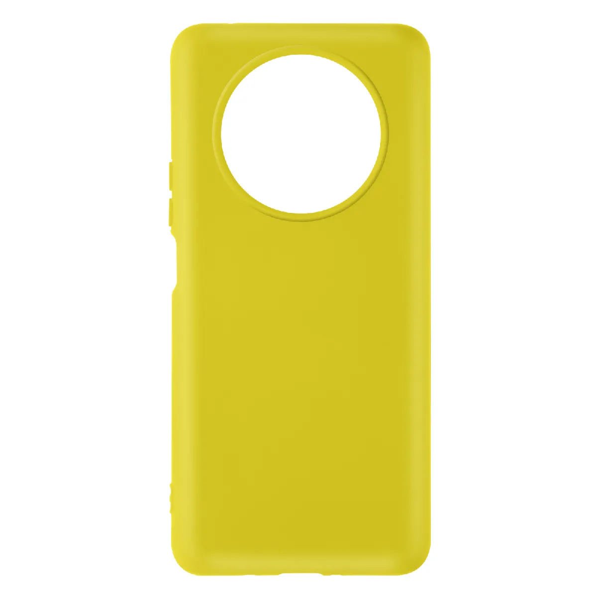 Coque Pour Honor Magic 4 Lite Silicone Semi-rigide Soft-touch Fine Jaune