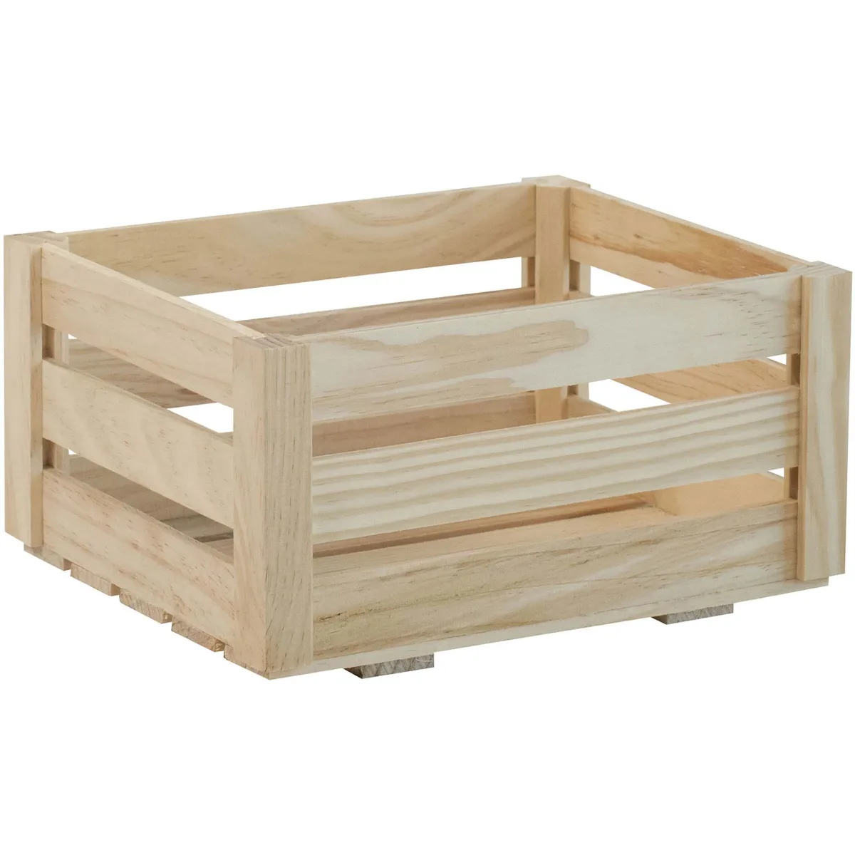 Caisse de rangement en pin massif Home box Petite