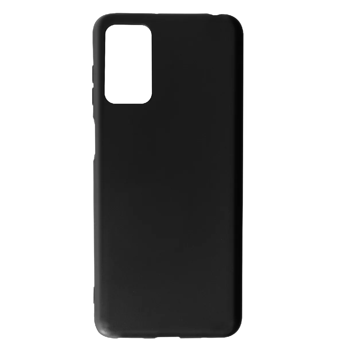 Avizar Coque pour Motorola G42 Résistante Silicone Gel Souple Flexible Légère Noir